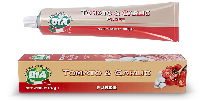 Tomato and garlic